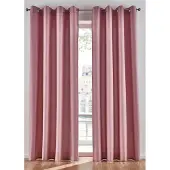 Bonprix Onderhoudsvriendelijke gordijnen met gerecycled polyester (2 stuks) maat H/B: 145/140 cm