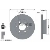 PAGID 56012NC Remschijf