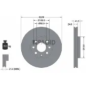 PAGID 52430NC Remschijf