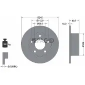 PAGID 53924NC Remschijf