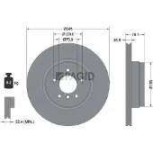 PAGID 54612NHC Remschijf