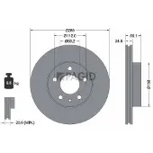 PAGID 53958NHC Remschijf