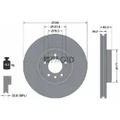 PAGID 56076NHC Remschijf