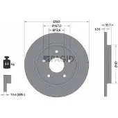 PAGID 54810NC Remschijf