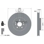 PAGID 55604NHC Remschijf