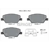 PAGID T2560N Remblokken