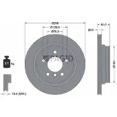 PAGID 50441NC Remschijf