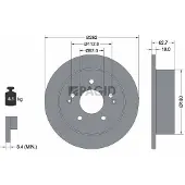 PAGID 56222NC Remschijf
