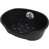 MP Moderna plastic hondenmand 50 cm zwart Moderna