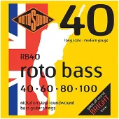 Rotosound RB40 Nickel Bass Guitar Strings 40-100