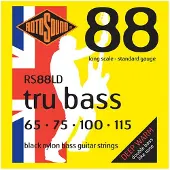 Rotosound Tru Bass 88 Black Coated Retro Bass Guitar Strings 65-115