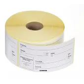 Hendi Houdbaarheidsstickers, multifunctioneel, eenvoudig te verwijderen, , Wit, 500 st., 100x50mm