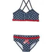 Playshoes kinderbikini met UV-bescherming en hartjes