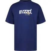 Raizzed T-shirt donkerblauw Jongens Katoen Ronde hals Logo - maat 152