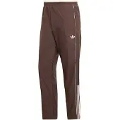 Adidas Broek chocoladebruin / poederroze / wit