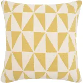 Fonq Angle Sierkussen 50 x 50 cm - Golden Olive