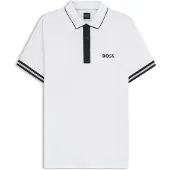 BOSS Functioneel shirt beige / zwart / wit