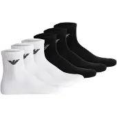 Emporio Armani Sportsokken zwart / wit