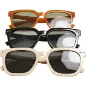 Urban Classics Zonnebril 'Chicago' beige / donkeroranje / zwart