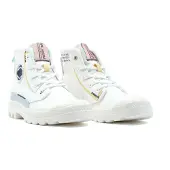 Palladium Sneakers hoog 'Pampa Underlayer' wit