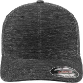 Flexfit Pet zwart gemêleerd