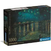 Clementoni Puzzle Van Gogh Starry Night Over The Rhone 1000 Pièces