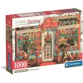 Clementoni legpuzzel speelgoedwinkel kerst - 1000 stukjes puzzel.