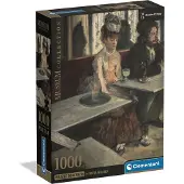 Clementoni - Puzzel - 1000 Stukjes - Museum Dans Un Café - Puzzel Voor Volwassenen