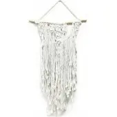 Ancient Wisdom Macramé Wandkleed - De Huwelijkszegen - Beige - 60x40cm