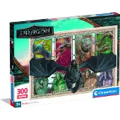Clementoni - Puzzel - 300 Stukjes - How to Train Your Dragon - vanaf 9 jaar
