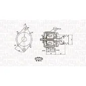 MAGNETI MARELLI 063731367010 Dynamo / Alternator