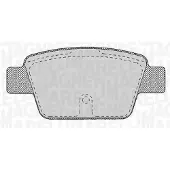 MAGNETI MARELLI Remblokkenset, schijfrem 363916060125