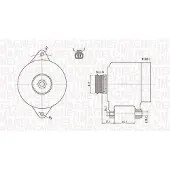 MAGNETI MARELLI 063731283010 Dynamo / Alternator