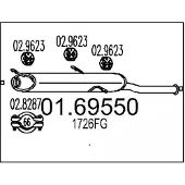 MTS 01.69550 Einddemper