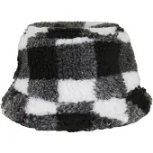Urban Classics Hoed donkergrijs / zwart / wit