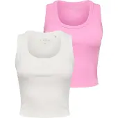 ONLY Top 'ONLEASY' offwhite