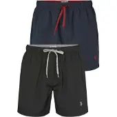 U.S. POLO ASSN. Zwemshorts ' Aza 2-Pack ' saffier