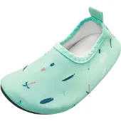Playshoes Strand-/badschoen navy / mintgroen / rosa