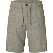 Selected Broek 'SLHBrody' bruin / lichtbruin