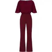 HotSquash Jumpsuit wijnrood