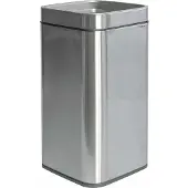 MAUL 9502594 Afvalbak 25 l RVS (b x h x d) 253 x 504 x 253 mm Zwart, Zilver 1 stuk(s)
