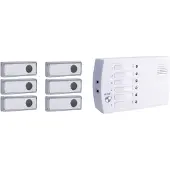 M-E Modern-Electronics FRS-106.1 Draadloos belsysteem voor Draadloze deurbel