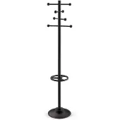 MAUL Staande kapstok 9401090 MAULsaphir Aantal haken: 8 (Ø x h) 36 mm x 171 mm Zwart (RAL 9004, mat) 1 stuk(s)