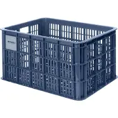 Basil Fietskrat L - Groot - 40 Liter - Blauw