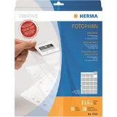 Herma Diahoesjes 5x5 folie helder/mat 10 st.