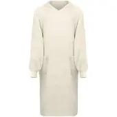 vidaXL Deken hoodie KINN Crème XL Katoen