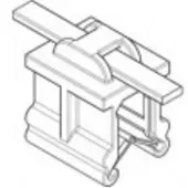 Toolcraft TO-5454849 Kabelbinder 500 stuk(s)