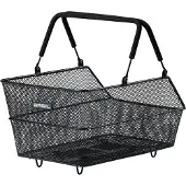 Basil Cento S fietsmand met MIK-bevestiging 7 liter 31 x 21 x 11 cm - zwart