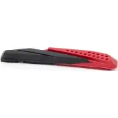 Elvedes remblokrubbers V-brake 72 x 10 mm noir / rouge 2 pièces