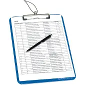 Herlitz Klembord 11205663 Opaak-zwart (b x h) 225 mm x 315 mm
